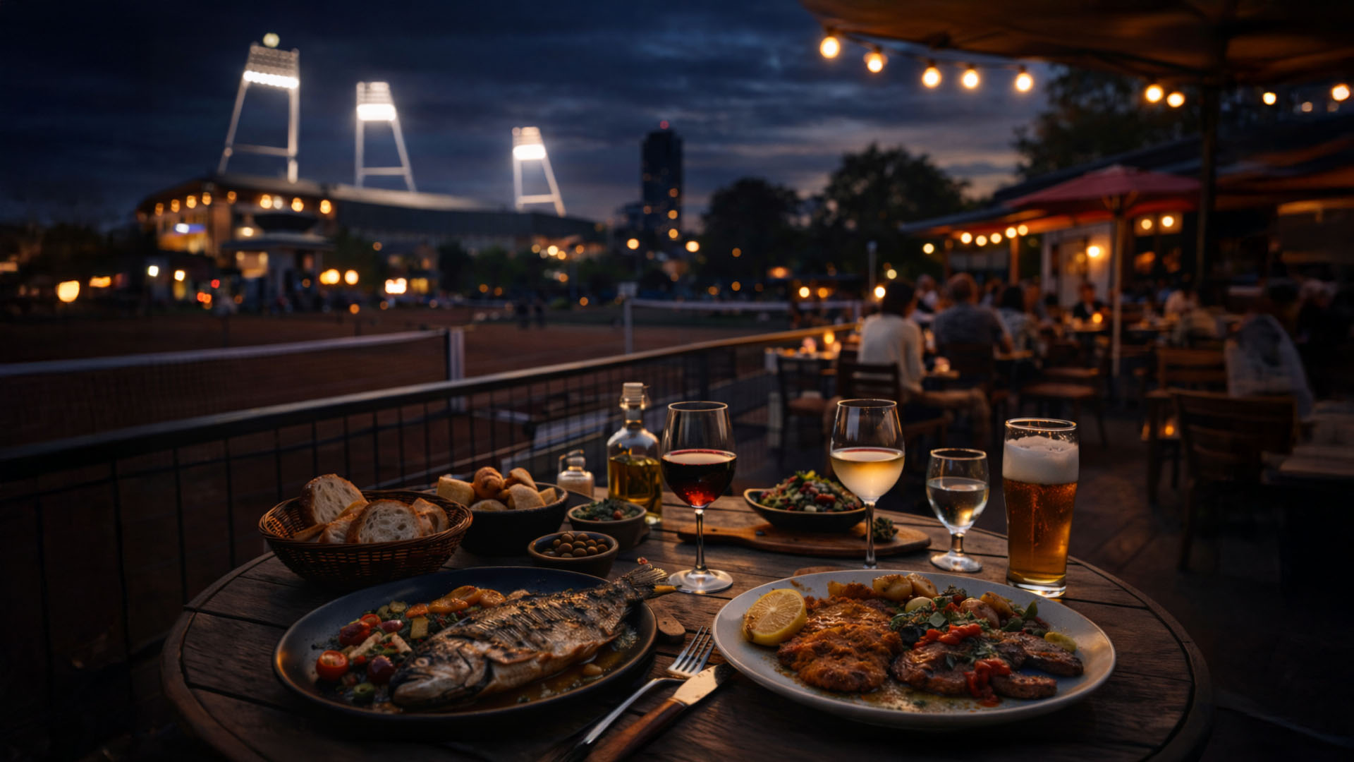 Atmosphäre und Essen bei den Balljungs